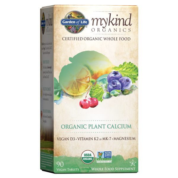 The mykind Organics Organic Plant Calcium 90 Tablets